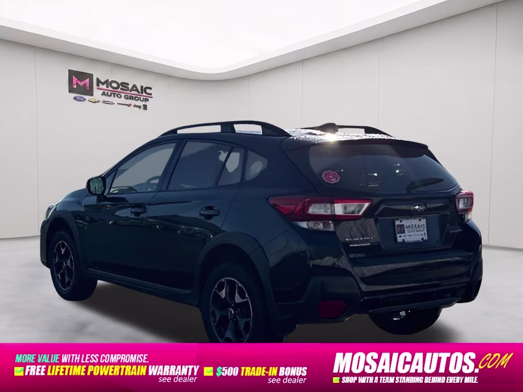 2018 Crystal Black Silica Subaru Crosstrek 2.0i Premium AWD SUV