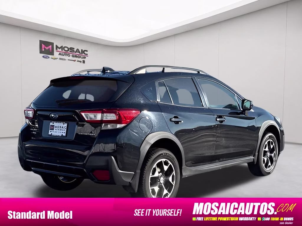 2018 Crystal Black Silica Subaru Crosstrek 2.0i Premium AWD SUV