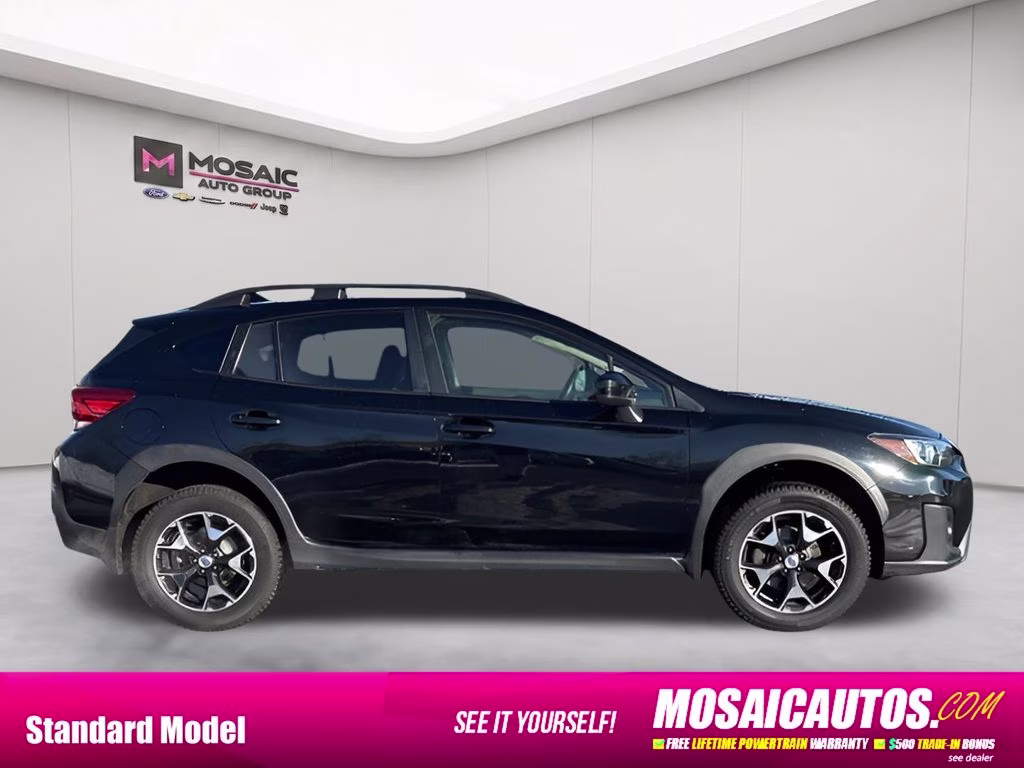 2018 Crystal Black Silica Subaru Crosstrek 2.0i Premium AWD SUV