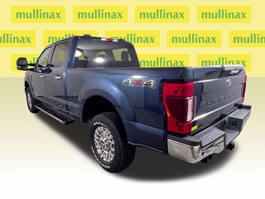2020 Blue Jeans Metallic Ford Super Duty F-250 SRW XLT 4X4 Truck
