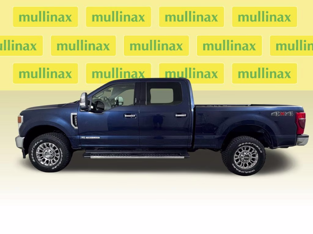 2020 Blue Jeans Metallic Ford Super Duty F-250 SRW XLT 4X4 Truck