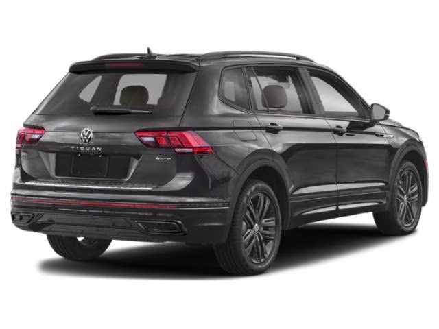 2022 Platinum Gray Metallic Volkswagen Tiguan 2.0T SE R-Line Black FWD SUV