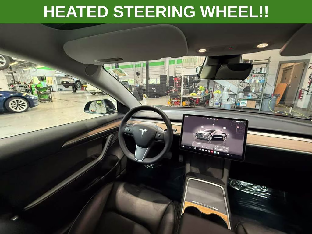 2023 Solid Black Tesla Model 3 Base RWD Sedan