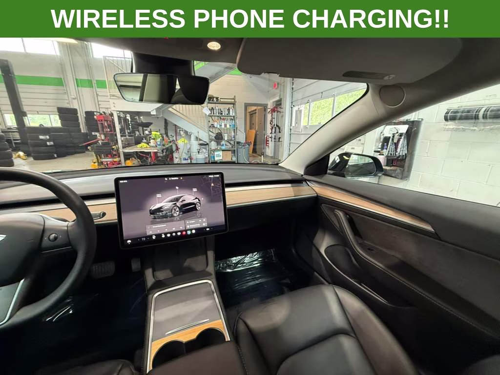 2023 Solid Black Tesla Model 3 Base RWD Sedan