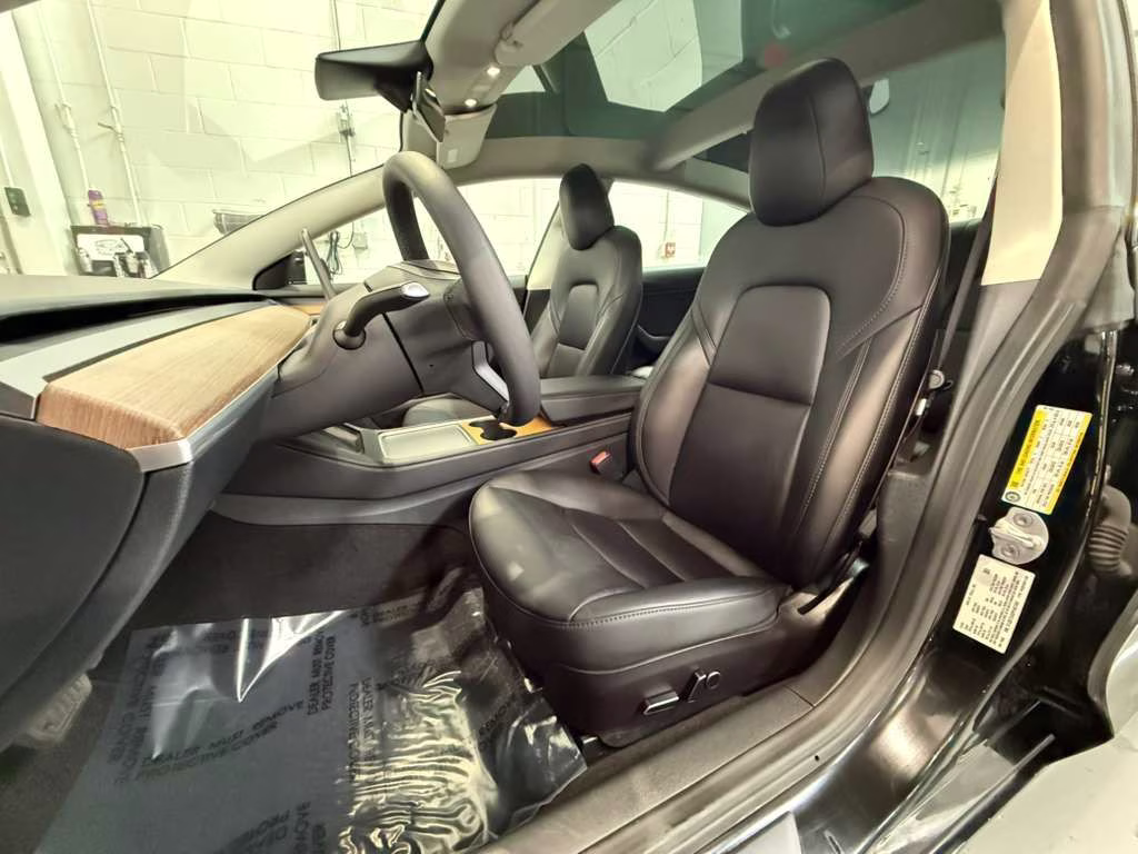 2023 Solid Black Tesla Model 3 Base RWD Sedan