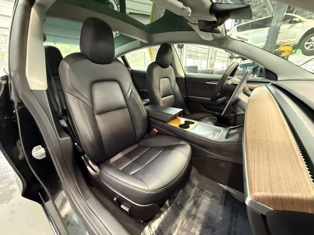 2023 Solid Black Tesla Model 3 Base RWD Sedan