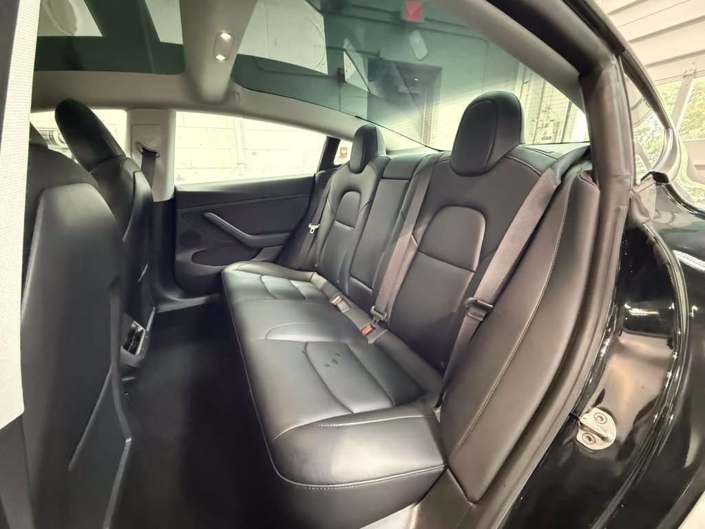 2023 Solid Black Tesla Model 3 Base RWD Sedan