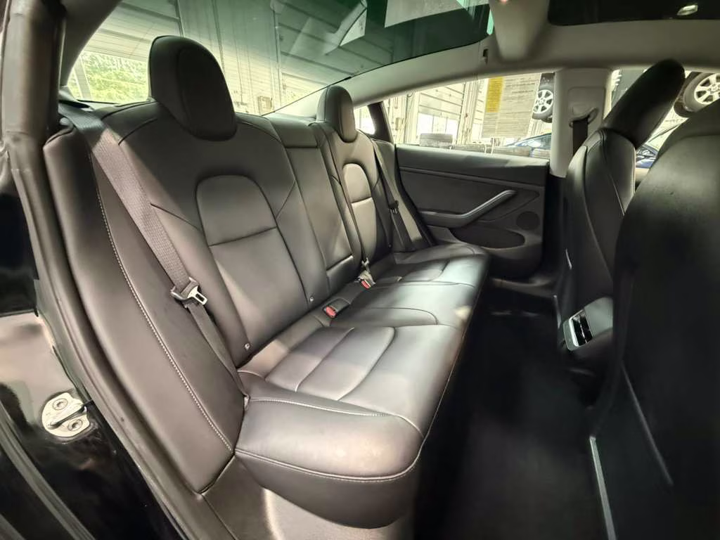 2023 Solid Black Tesla Model 3 Base RWD Sedan