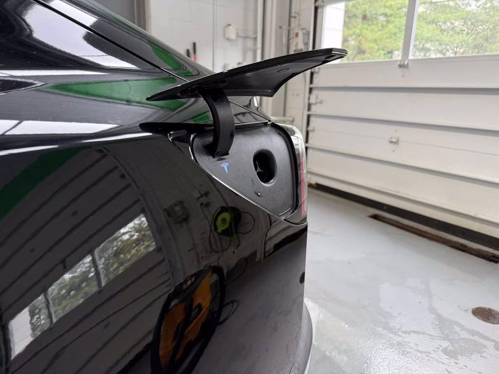 2023 Solid Black Tesla Model 3 Base RWD Sedan