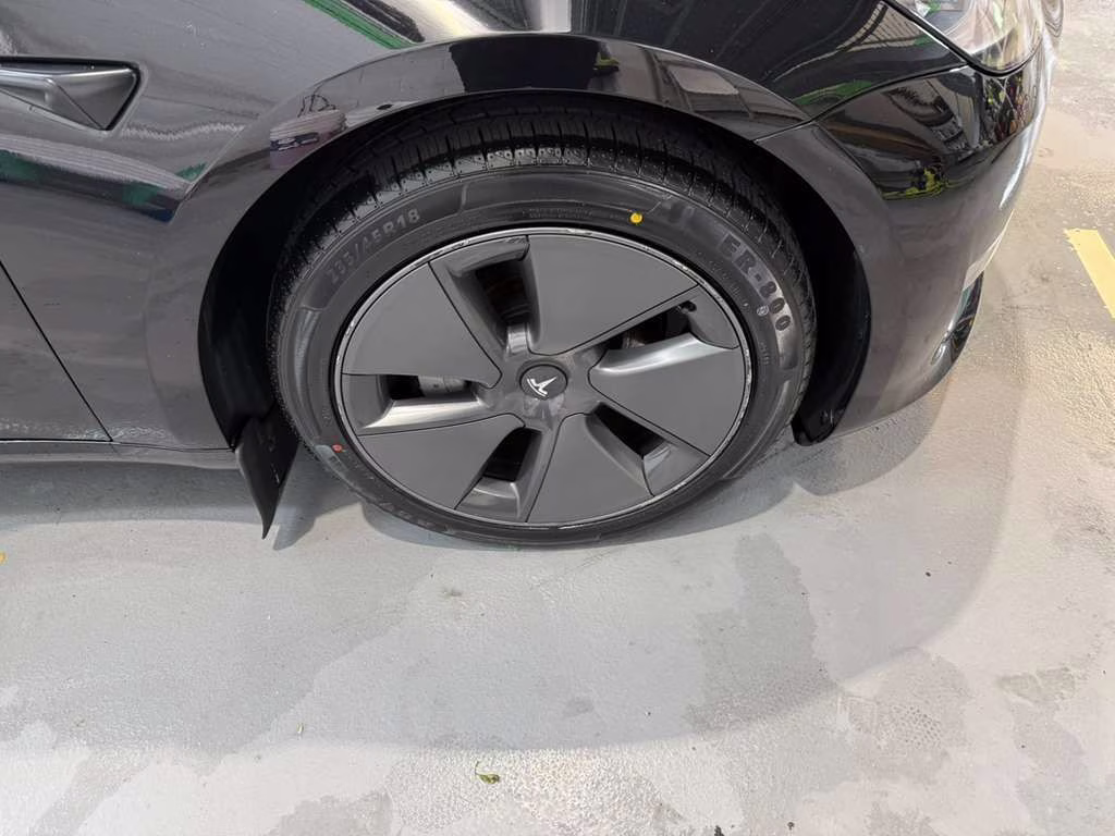 2023 Solid Black Tesla Model 3 Base RWD Sedan