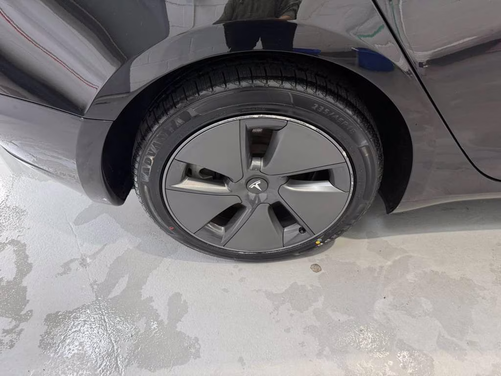 2023 Solid Black Tesla Model 3 Base RWD Sedan