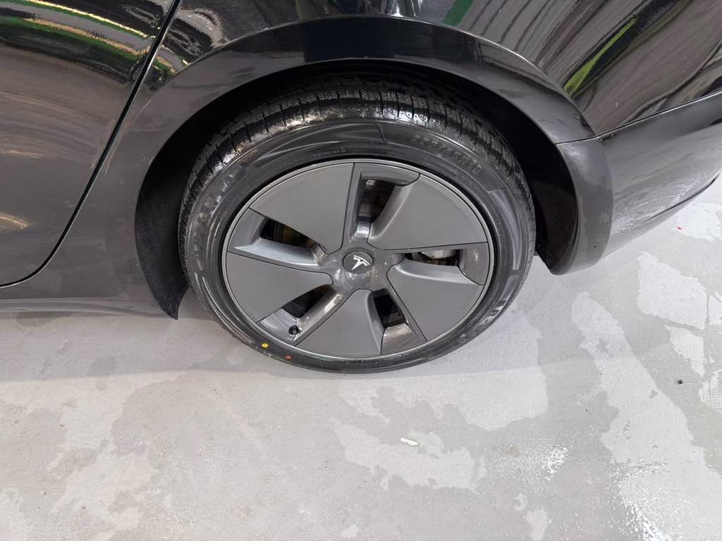 2023 Solid Black Tesla Model 3 Base RWD Sedan