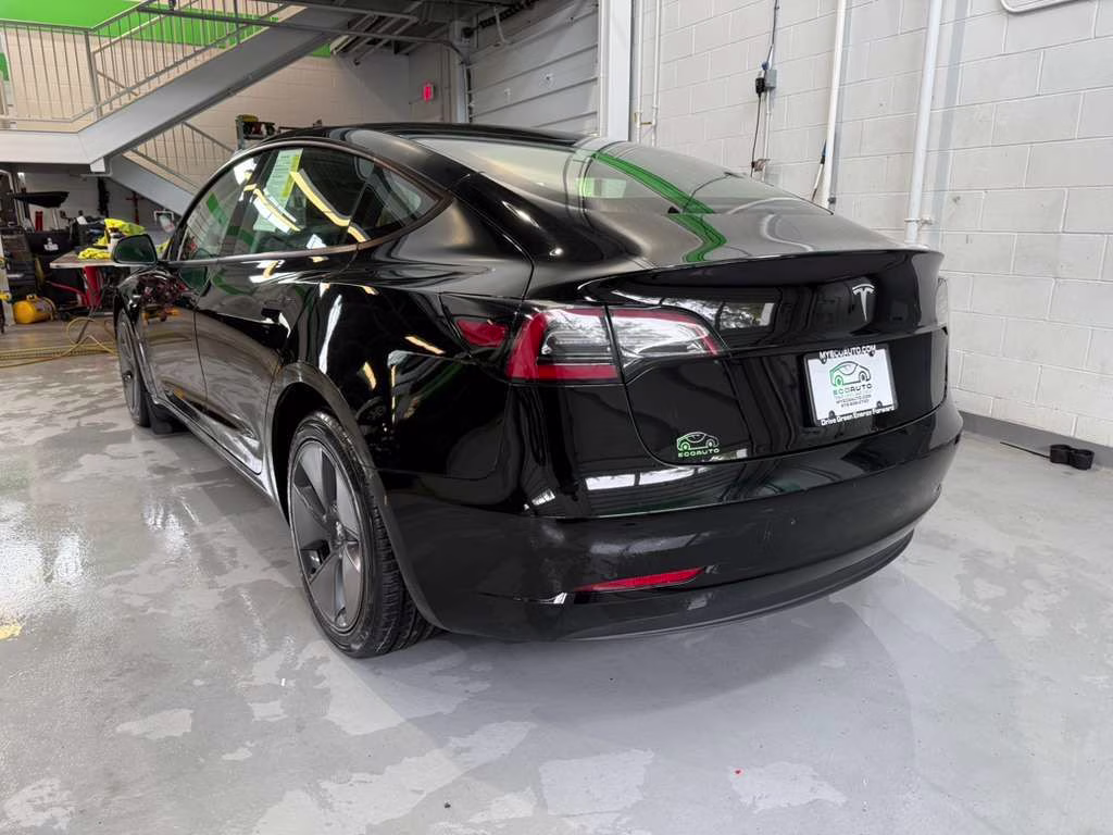 2023 Solid Black Tesla Model 3 Base RWD Sedan