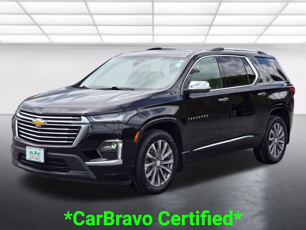 2023 Mosaic Black Metallic Chevrolet Traverse Premier AWD SUV