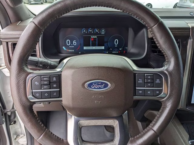 2022 Star White Metallic Tri-Coat Ford Expedition King Ranch 4X4 SUV