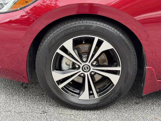 2021 Scarlet Ember Tintcoat Nissan Sentra SV FWD Sedan