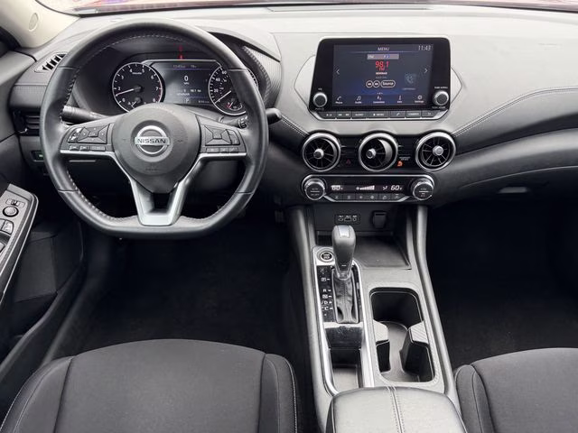 2021 Scarlet Ember Tintcoat Nissan Sentra SV FWD Sedan
