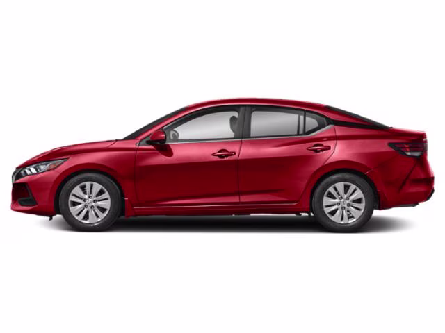2021 Scarlet Ember Tintcoat Nissan Sentra SV FWD Sedan