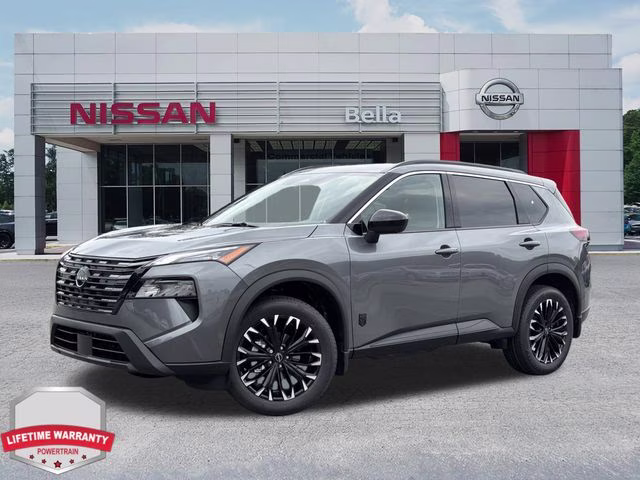 2026 Gun Metallic Nissan Rogue Dark Armor FWD SUV
