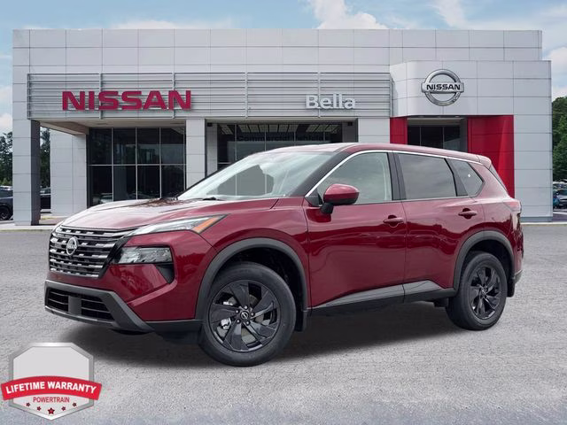 2026 Scarlet Ember Tintcoat Nissan Rogue SV FWD SUV