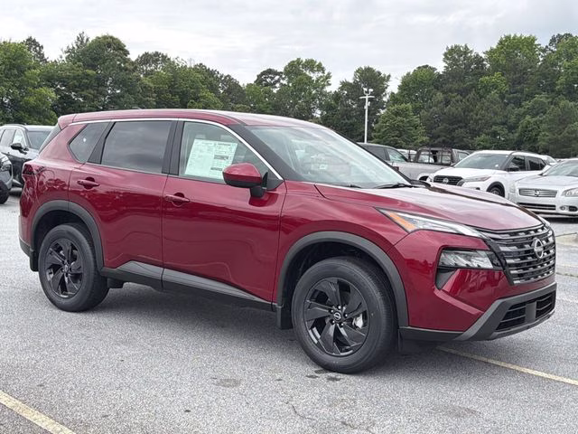 2026 Scarlet Ember Tintcoat Nissan Rogue SV FWD SUV