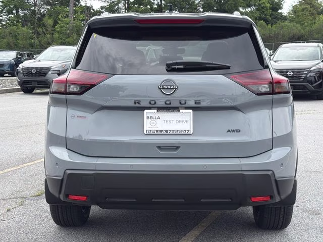 2026 Boulder Gray Pearl Nissan Rogue Dark Armor AWD SUV