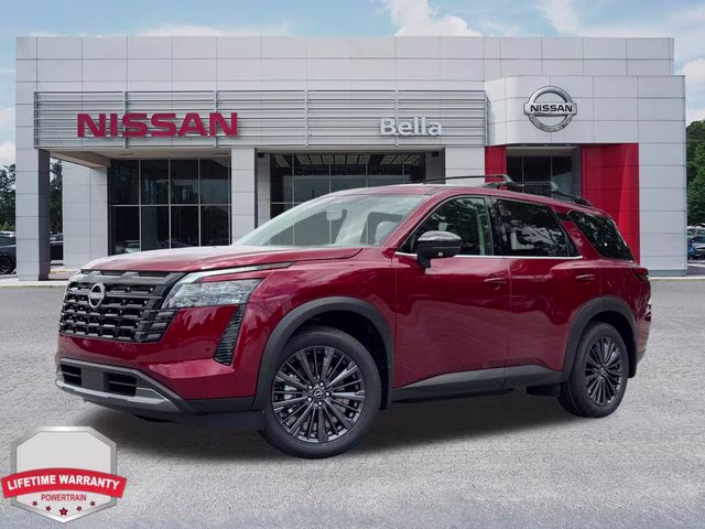 2026 Scarlet Ember Tintcoat Nissan Pathfinder SL FWD SUV