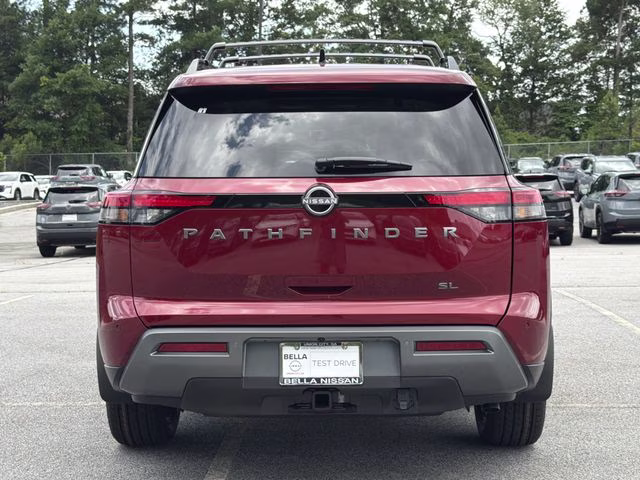 2026 Scarlet Ember Tintcoat Nissan Pathfinder SL FWD SUV