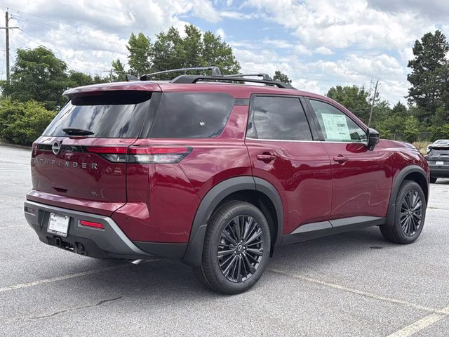 2026 Scarlet Ember Tintcoat Nissan Pathfinder SL FWD SUV