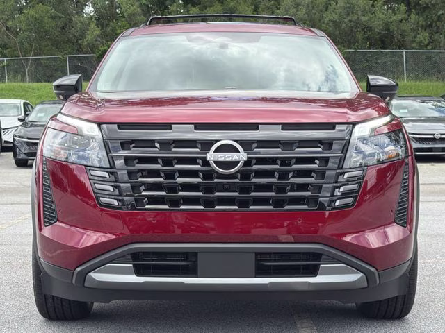 2026 Scarlet Ember Tintcoat Nissan Pathfinder SL FWD SUV