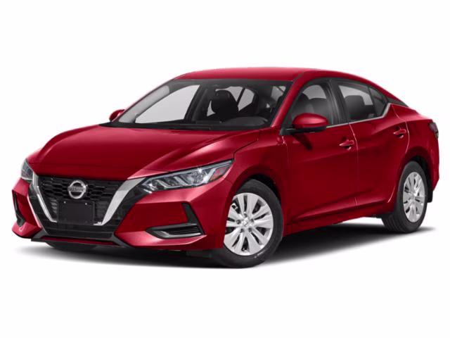 2021 Scarlet Ember Tintcoat Nissan Sentra SV FWD Sedan