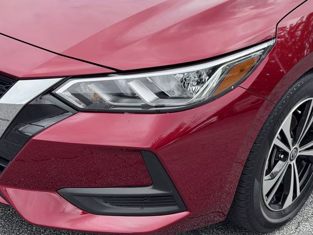 2021 Scarlet Ember Tintcoat Nissan Sentra SV FWD Sedan