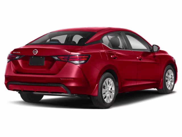 2021 Scarlet Ember Tintcoat Nissan Sentra SV FWD Sedan