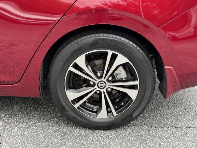 2021 Scarlet Ember Tintcoat Nissan Sentra SV FWD Sedan