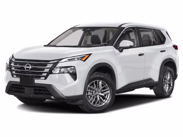 2026 Glacier White Nissan Rogue S FWD SUV