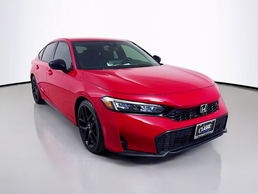 2026 Rallye Red Honda Civic Sport FWD Hatchback