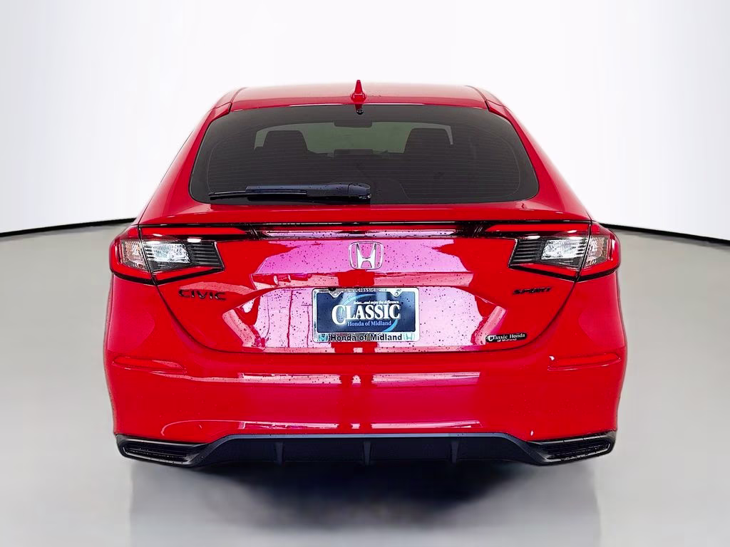 2026 Rallye Red Honda Civic Sport FWD Hatchback