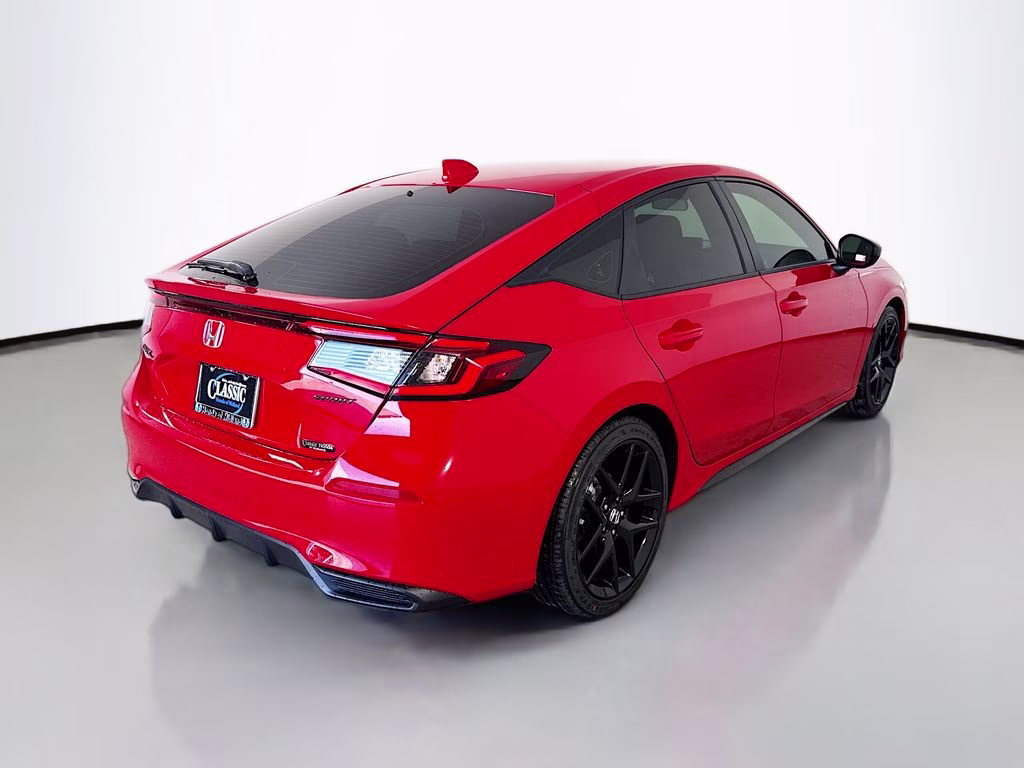 2026 Rallye Red Honda Civic Sport FWD Hatchback