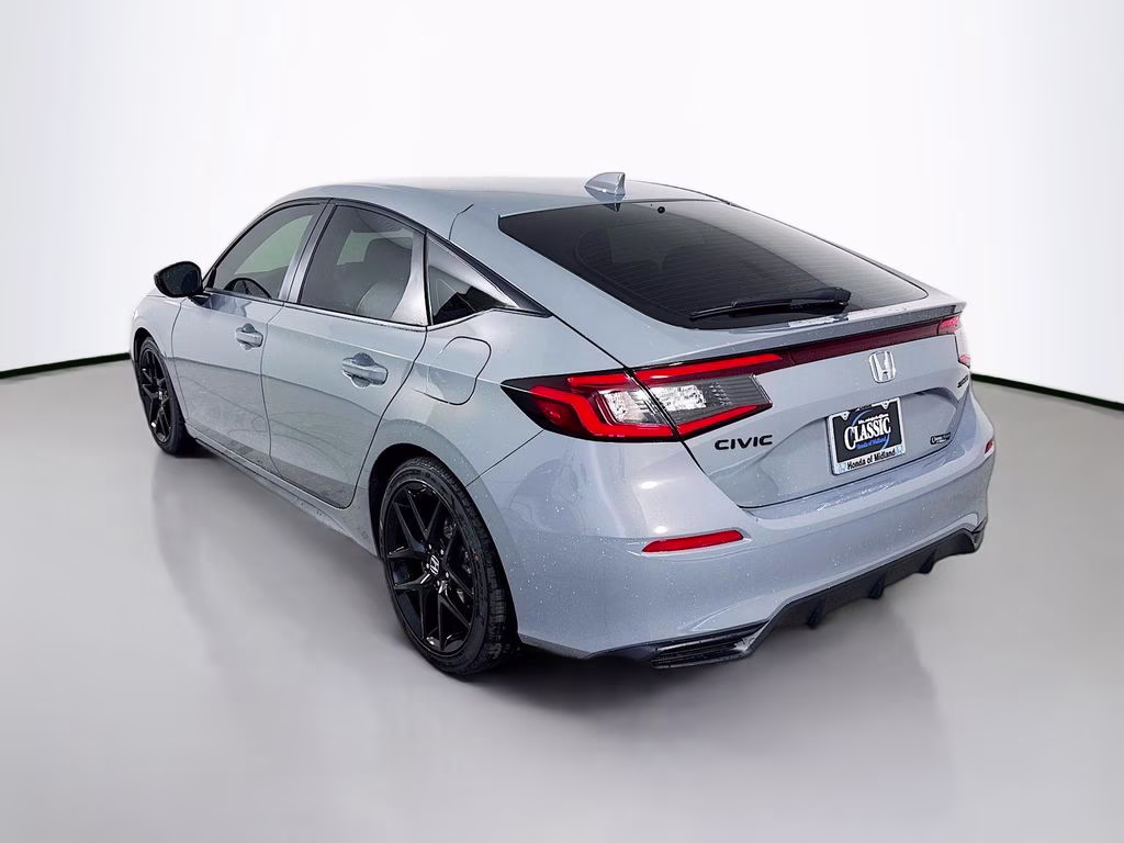 2026 Urban Gray Pearl Honda Civic Sport FWD Hatchback