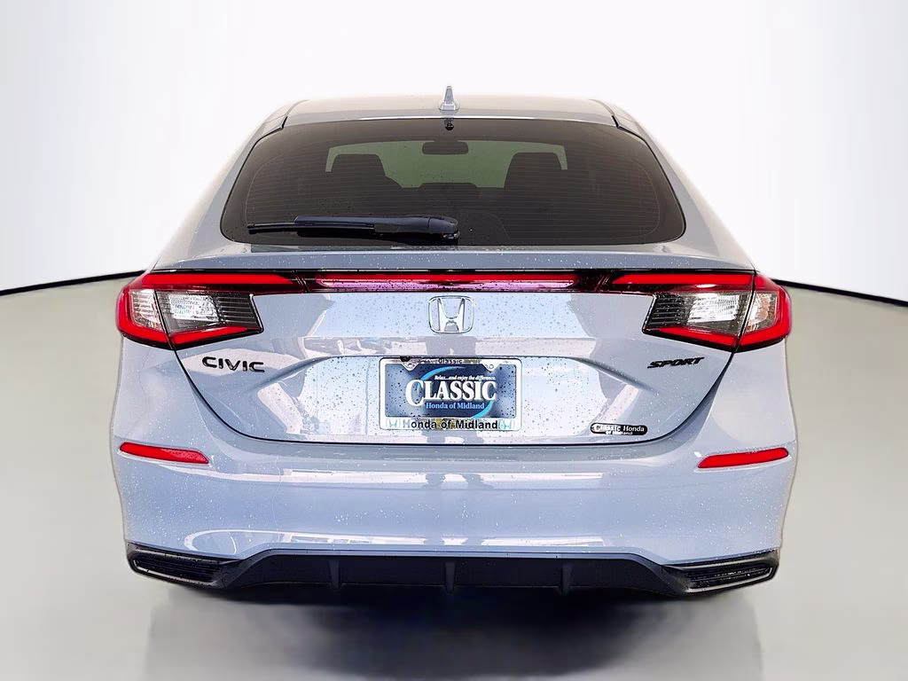 2026 Urban Gray Pearl Honda Civic Sport FWD Hatchback