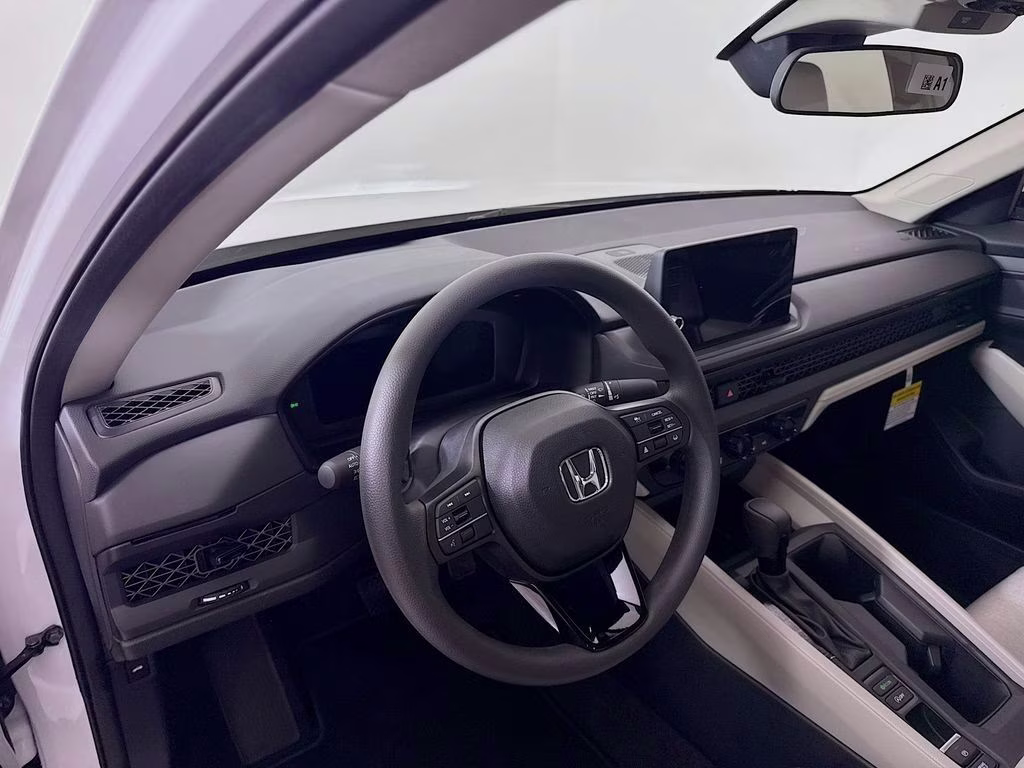 2026 Platinum White Pearl Honda Accord LX FWD Sedan
