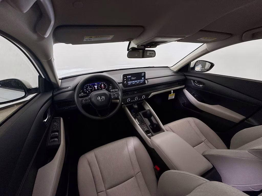 2026 Platinum White Pearl Honda Accord LX FWD Sedan
