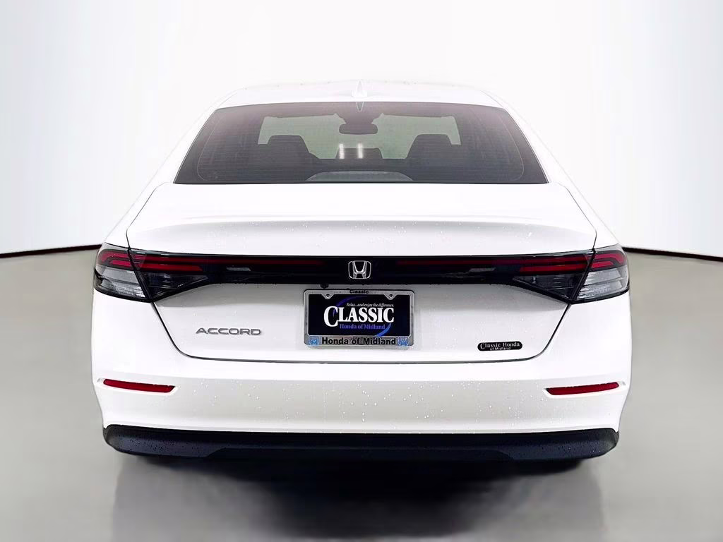 2026 Platinum White Pearl Honda Accord LX FWD Sedan