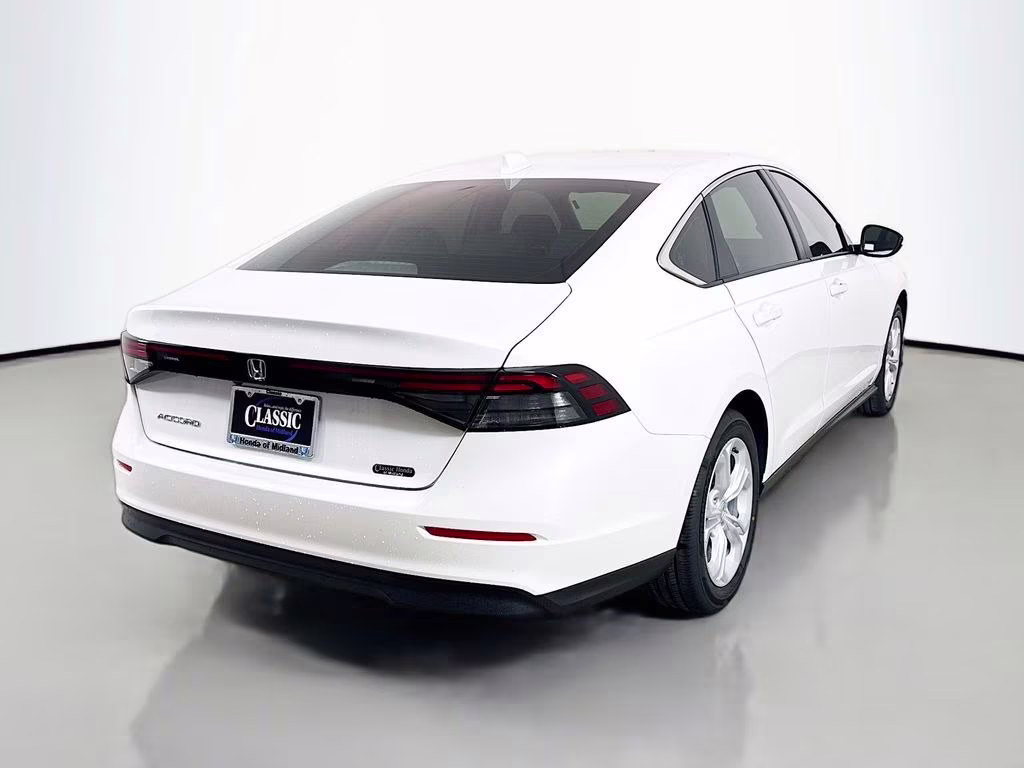 2026 Platinum White Pearl Honda Accord LX FWD Sedan