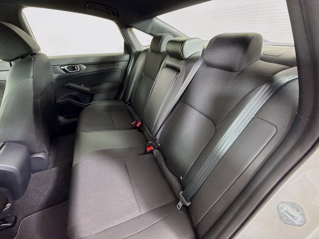 2026 Platinum White Pearl Honda Civic Sport FWD Sedan