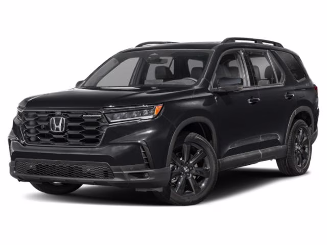 2025 Crystal Black Pearl Honda Pilot Black Edition AWD SUV