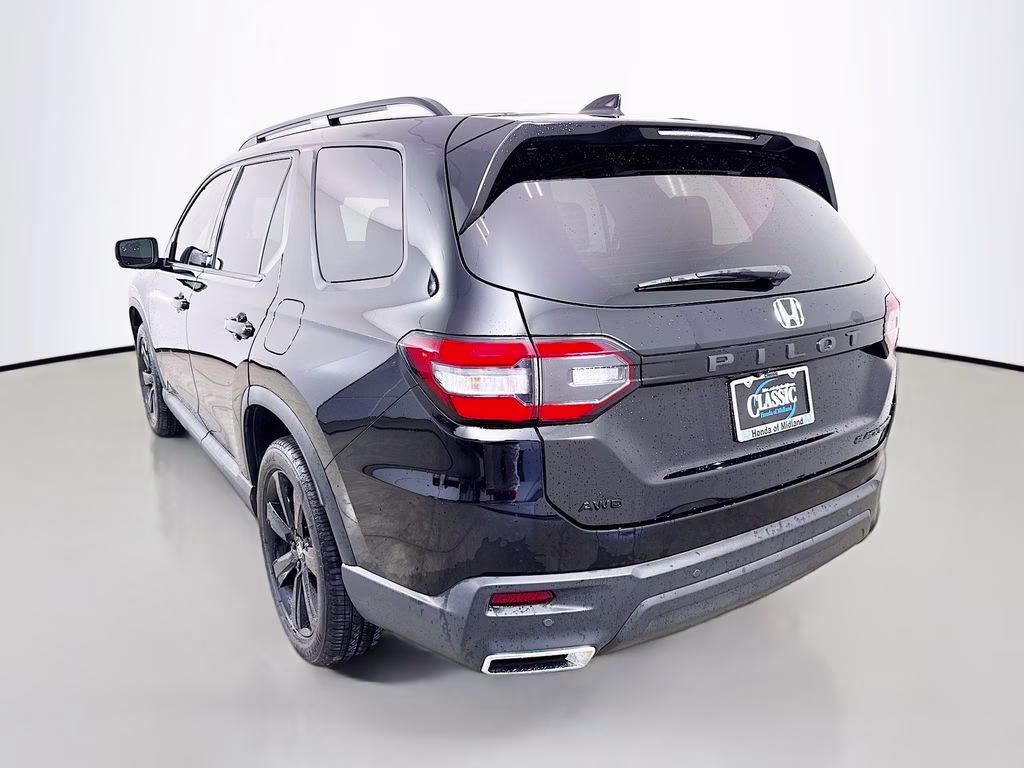 2025 Crystal Black Pearl Honda Pilot Black Edition AWD SUV