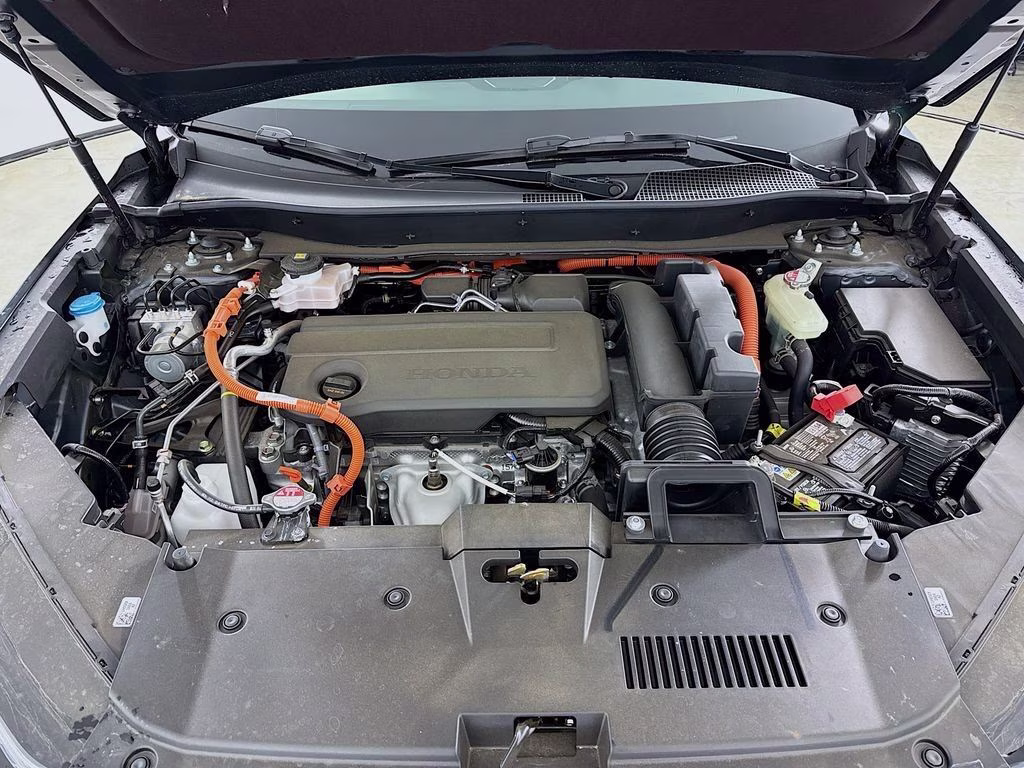 2026 Meteorite Gray Metallic Honda CR-V Hybrid Sport-L FWD SUV