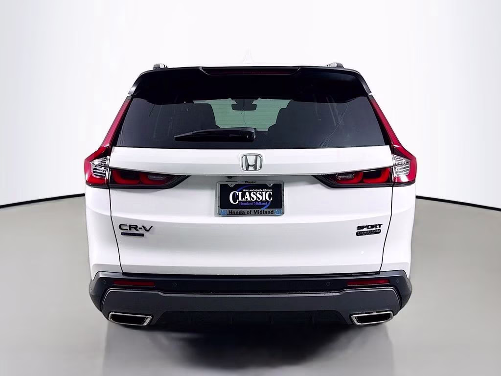 2026 Platinum White Pearl Honda CR-V Hybrid Sport-L FWD SUV