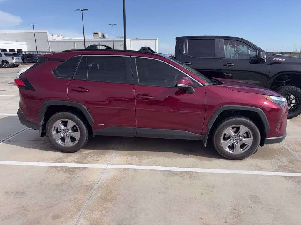 2024 Pearl Toyota RAV4 Hybrid XLE AWD SUV